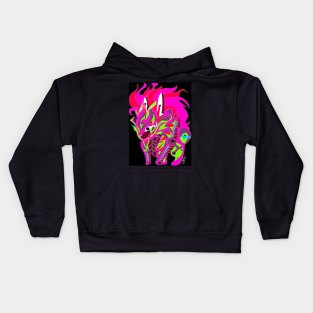 esquilax the cryptid myth rabbit usagi ecopop Kids Hoodie